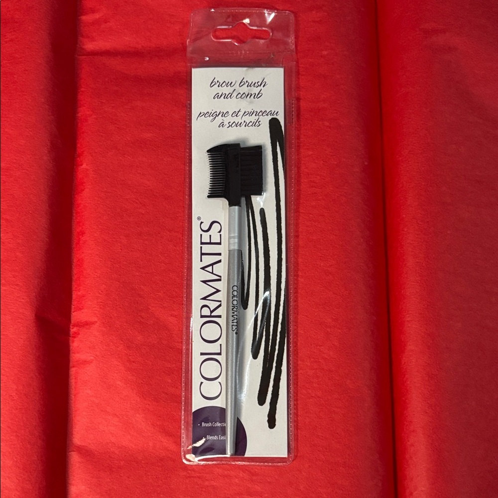 Black Brow Brush and Comb